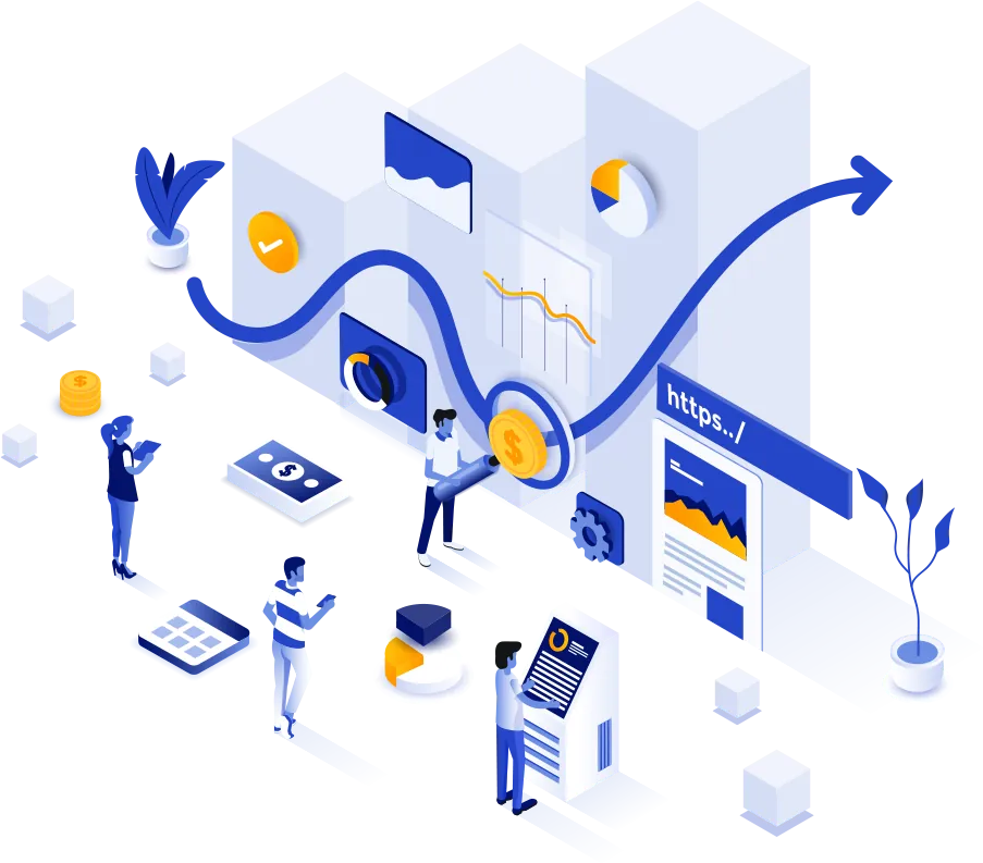 Ilustrație servicii IT RevCore